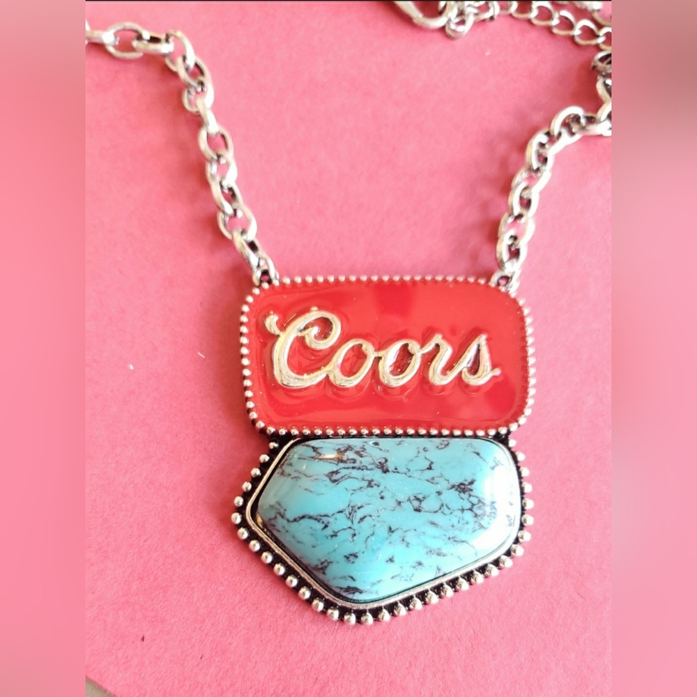 Western Semi Stone Coors Necklace
